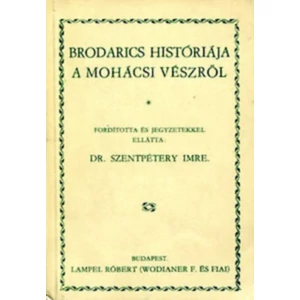 Brodarics históriája a mohácsi vészről