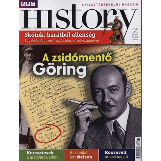 BBC History 2014. IV. évfolyam 1, 4, 6-8.  szám
