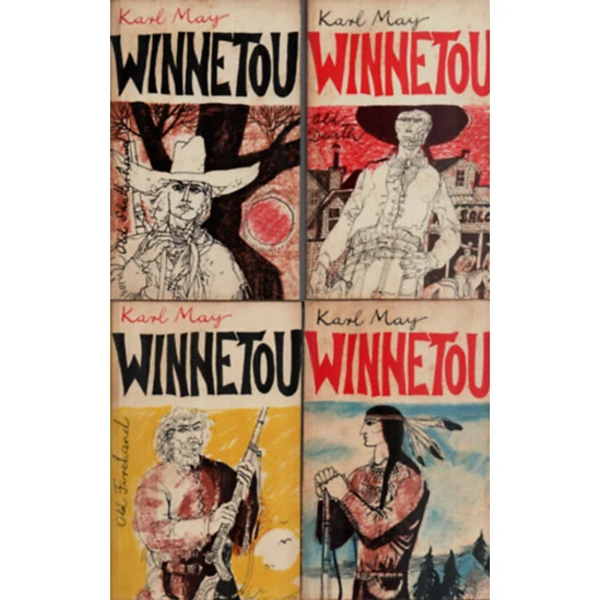 Winnetou 1-4. 