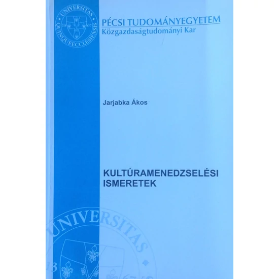 Kultúramenedzselési ismeretek