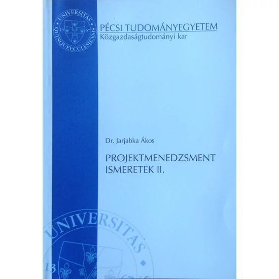 Projektmenedzsment ismeretek II.